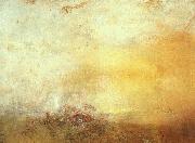 Joseph Mallord William Turner Sunrise with Sea Monsters oil painting reproduction